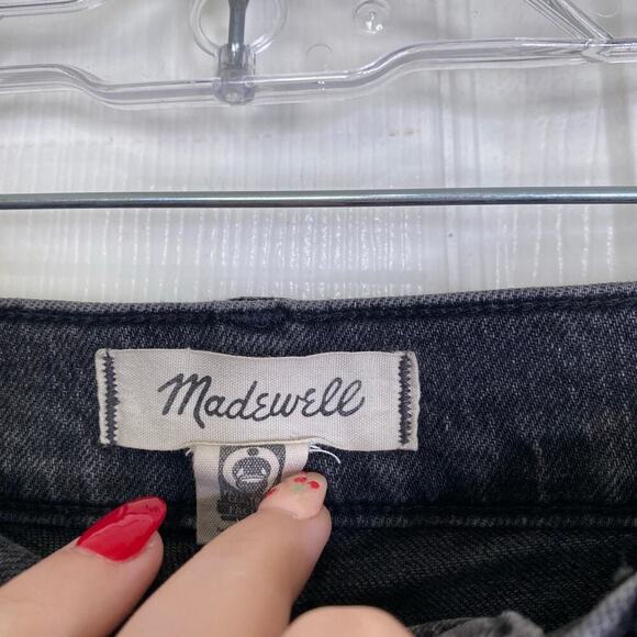 MADEWELL The Petite Perfect Vintage Jean Lunar Wash Gray Size 25P - Picture 6 of 11